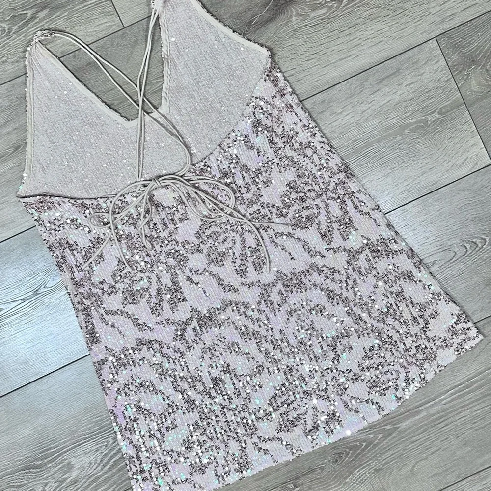 Intimately Free People Rise & Shine Embellished Sequin Mini Slip Dress - Picture 11 of 13